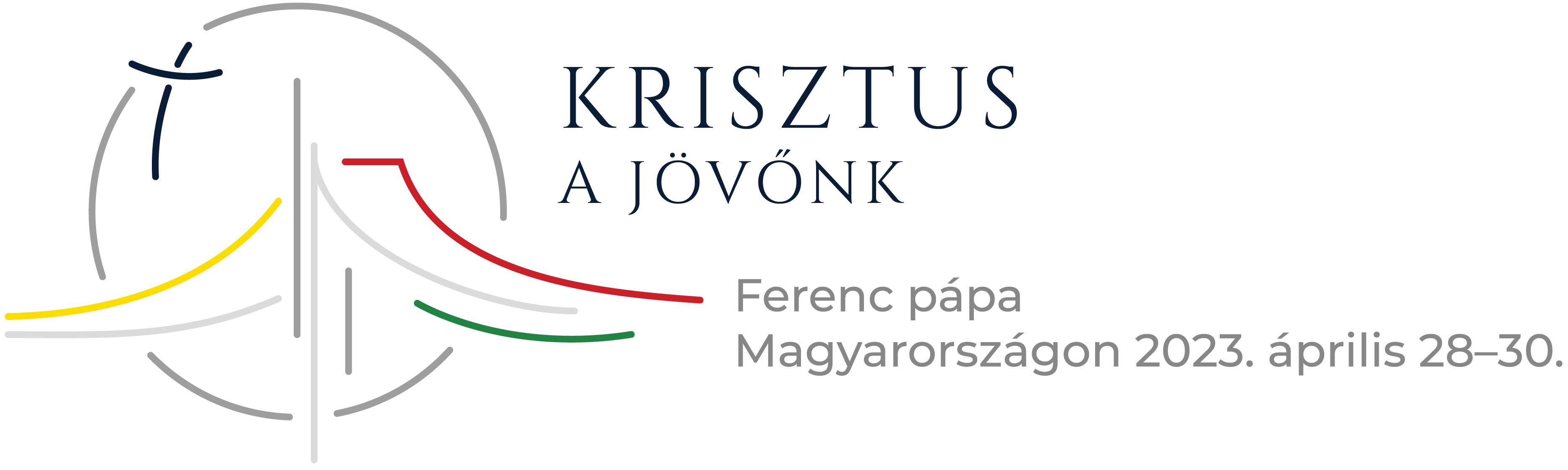 Ferenc pápa Magyarországon 2023. április 28-30. logó